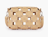 Buy Rivet Cross Body Bag - Off White in Pakistan