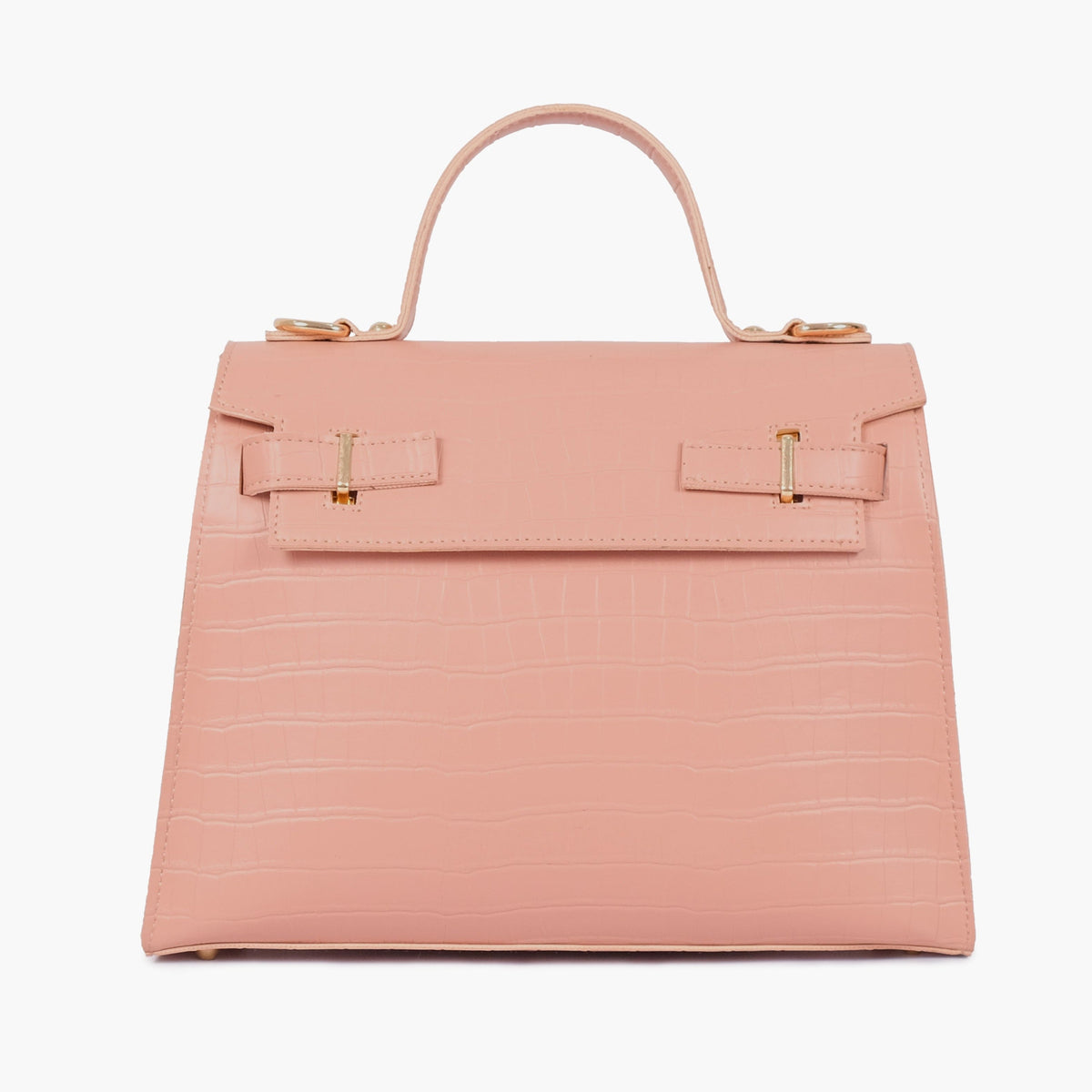Buy Top Handle Crocodile Mini Bag - Pink in Pakistan