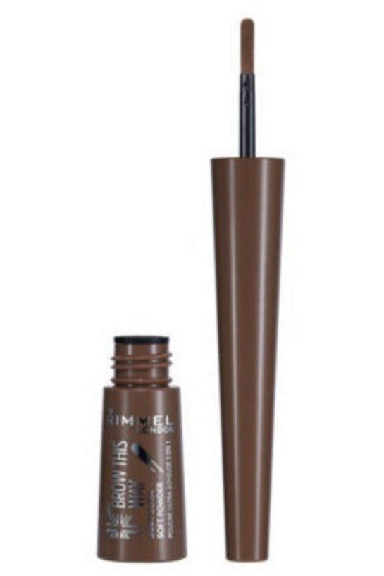 Buy Rimmel London Brow Shake Filling Powder - Medium Brown in Pakistan