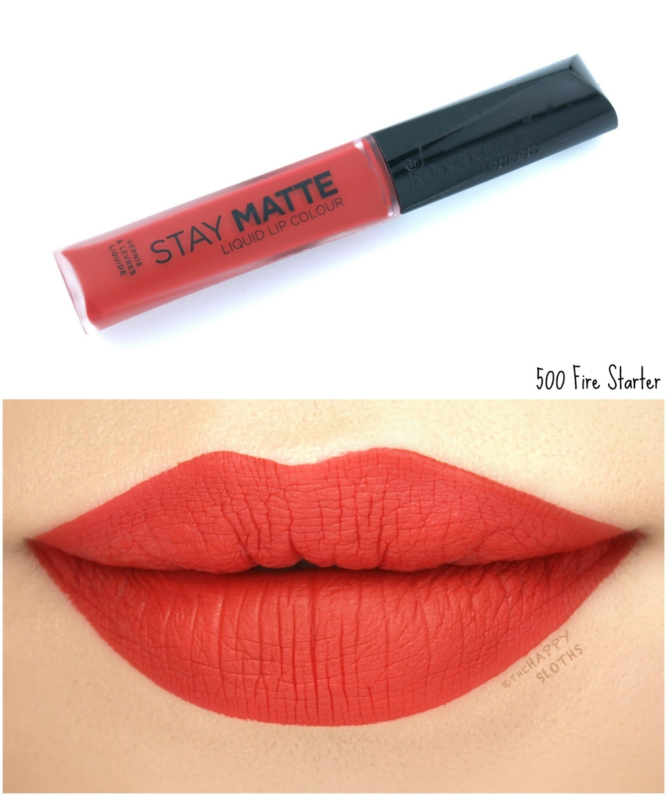 Buy Rimmel London Stay Matte Lip Liquid Fire Starter Pack Of 2 - Fire Starter 500 in Pakistan