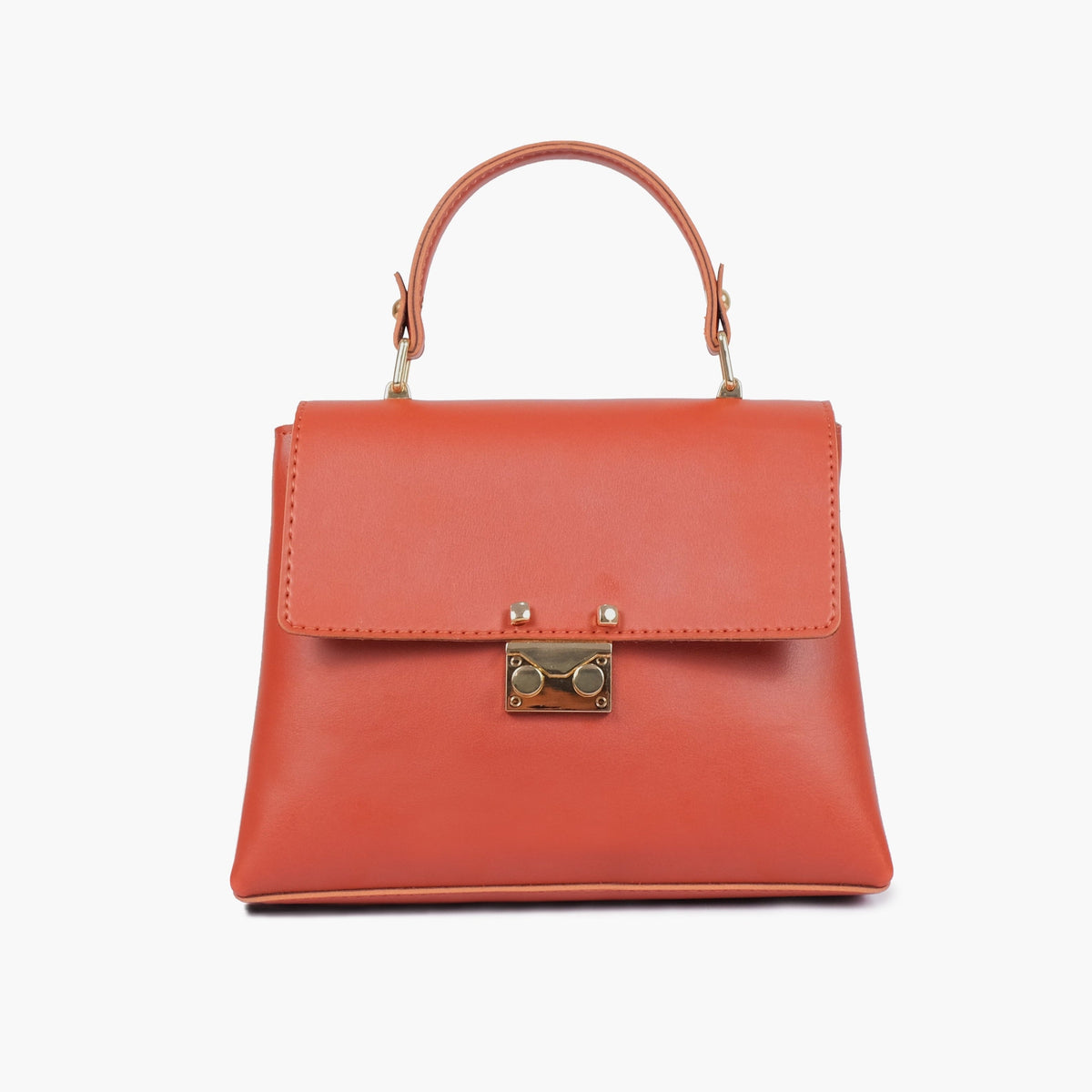 Buy Mini Top Handle Bag - Rust in Pakistan