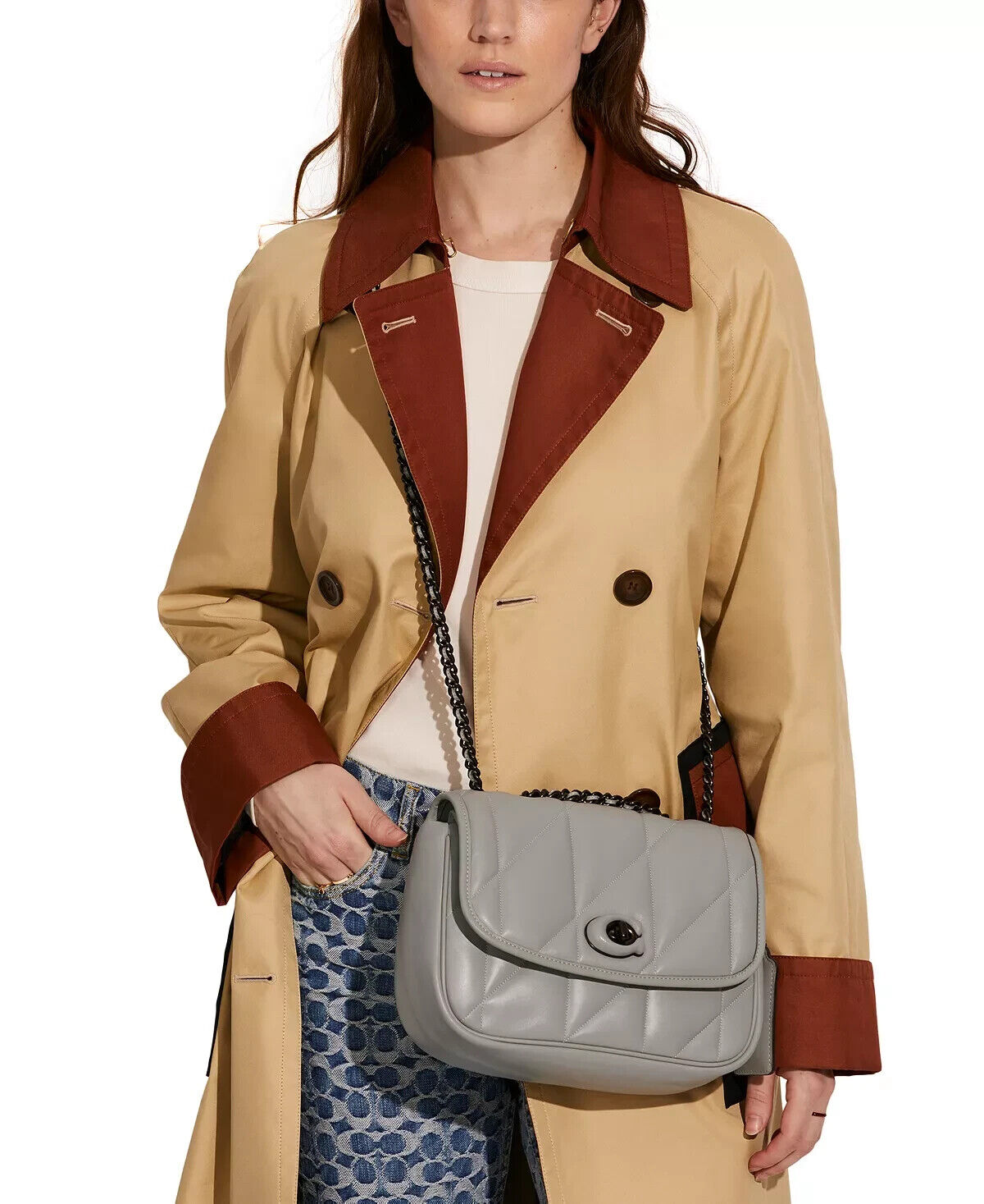 Buy Coach Pillow Maddison Shoulder With Quilting Bag Small in Pakistan