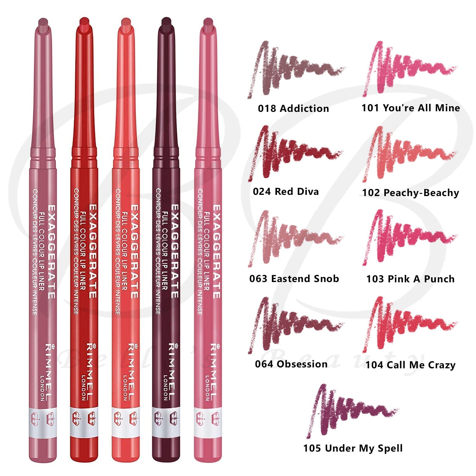 Buy Rimmel London Lasting Finish Exaggerate Automatic Lip Liner - 63 in Pakistan