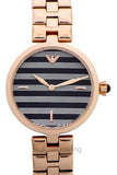 Buy Emporio Armani Women's Quartz Stainless Steel Blue & Grey Dial 32mm Watch AR11220 in Pakistan