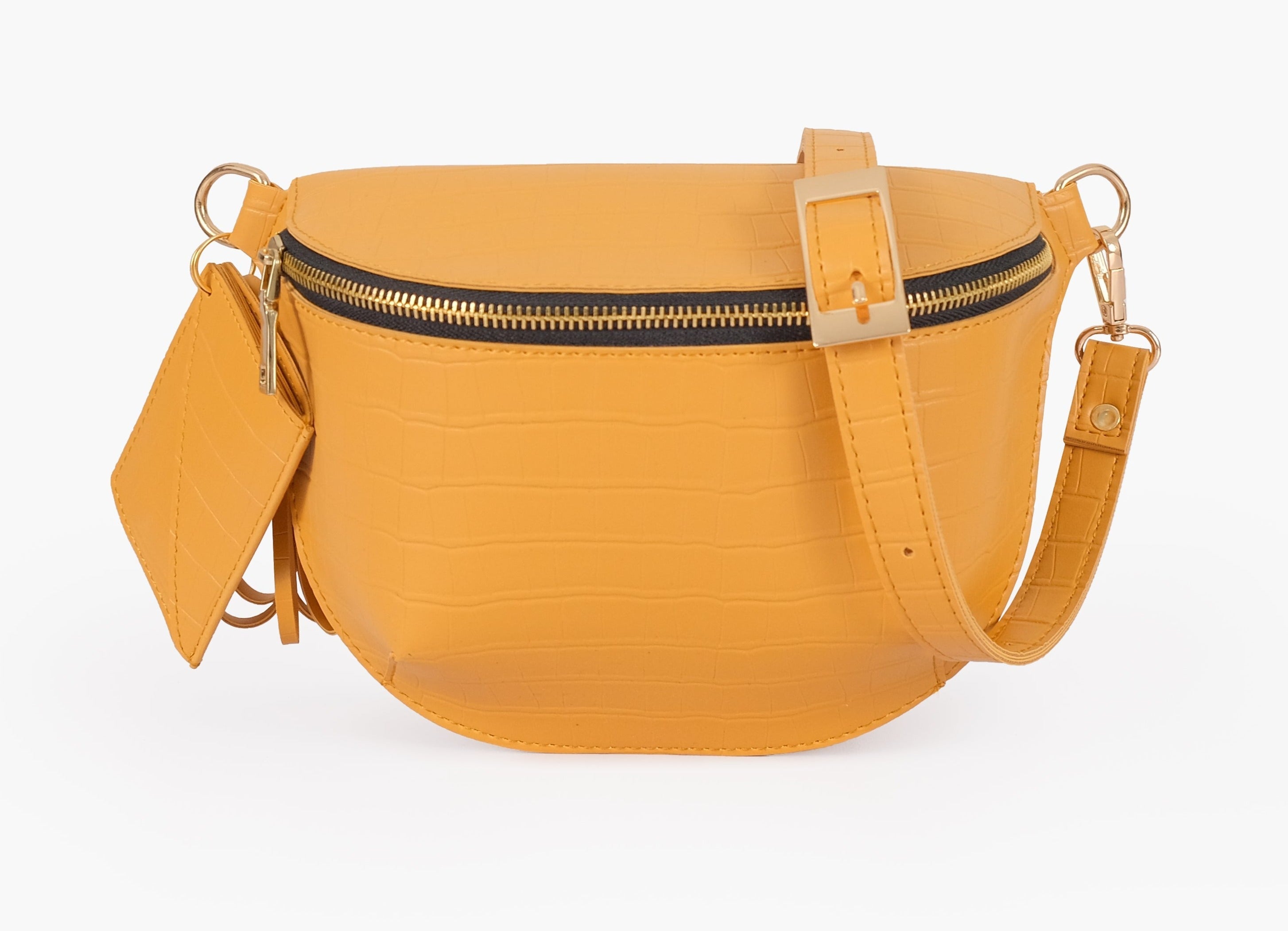 Buy Crocodile Belt Bag - Yellow in Pakistan
